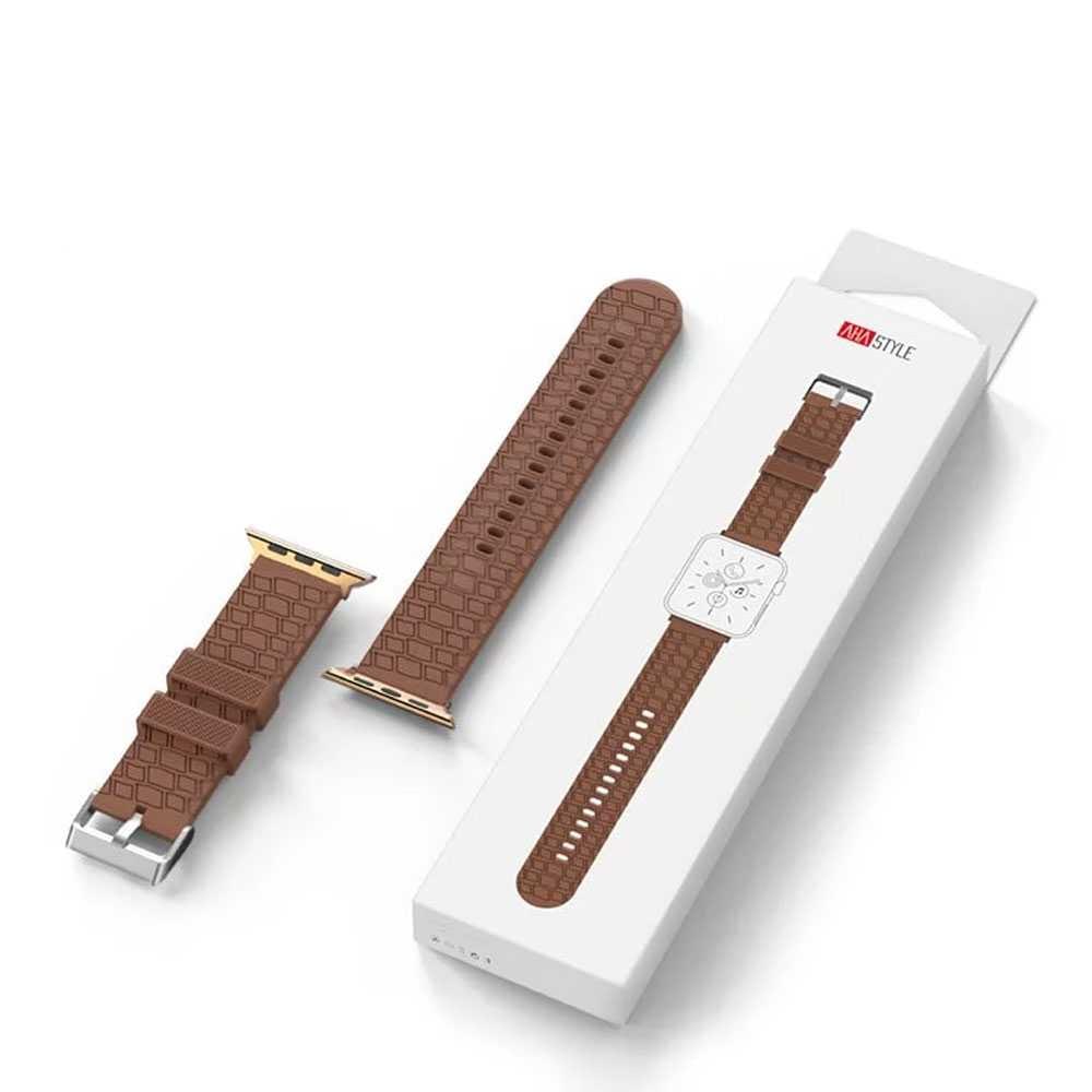 dark brown apple watch band
